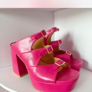 Pink Platform Heels